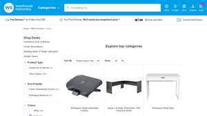Computer Desk - Study Desk | Warehouse Stationery, NZ - computer desk supplier