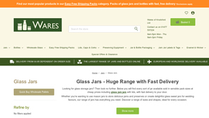 Glass Jars with Lids Wholesale & Bulk | Wares of Knutsford - mason jar supplier