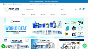 Aqua Care Water Filter Oman - Official Site - water purifier supplier
