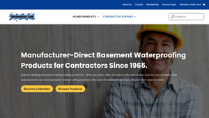 Basement Waterproofing Supplies | Shop Contractor Supplies - waterproof supplier