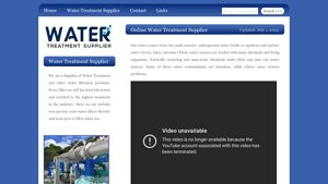 Water Treatment Supplier - Large Selection Of Water Filters And Softeners - water treatment supplier