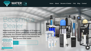 Water Filtration & Water Treatment Solutions | Waterworld USA - water filtration supplier