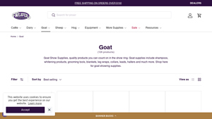 Show Goat Supplies & Equipment - Weaver Livestock - goat supplier