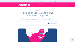 Fibre Internet - Get it now | Webafrica - internet supplier in my area