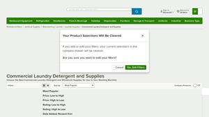 Bulk Laundry Detergent - WebstaurantStore - laundry detergent supplier