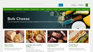 Bulk Cheese: Buy Cheese Wholesale at WebstaurantStore - cheese supplier