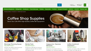 Coffee Shop Supplies & Equipment - WebstaurantStore - wholesale coffee suppliers