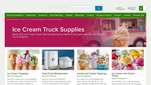 Ice Cream Truck Supplies: Equipment, Toppings, Disposables - ice cream truck supplier