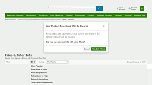 Bulk Fries & Tater Tots - WebstaurantStore - fries supplier