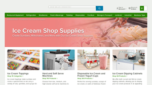 Ice Cream Shop Supplies: Equipment & Essentials - WebstaurantStore - wholesale ice cream suppliers