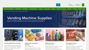Wholesale Vending Machine Snacks & Supplies - WebstaurantStore - vending machine supplier