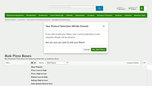 Wholesale Pizza Boxes - WebstaurantStore - pizza box supplier