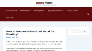 How to Prepare Galvanized Metal for Painting? - metal painting