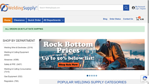 WeldingSupply.com | Online Welding Supplies - welding supplier
