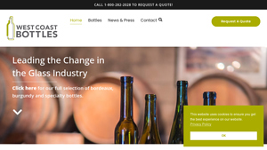 Home - West Coast Bottles - bottle supplier wine