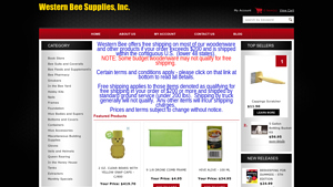 Welcome to Western Bee! Everything for the beekeeper since 1965. - bee supplier