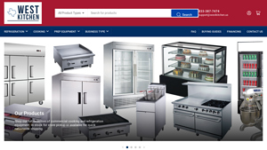 West Kitchen: Wholesale Restaurant Equipment Local Pickup or Shipping - commercial kitchen supplier