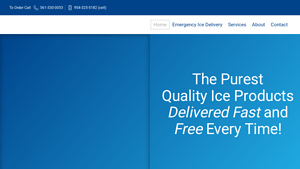 Homepage - Fort Lauderdale Ice - Delivers Ice in Florida - ice supplier