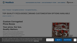 Top-Quality Pizza Boxes |Brand Customization Options - WestRock - pizza box supplier