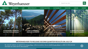Sustainable Timber, Forest Products and Land Management | Weyerhaeuser - forest suppliers