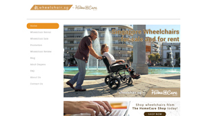 Wheelchair.SG by The HomeCare Shop - Wheelchair Rental Singapore - wheelchair supplier