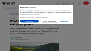 Differences between green energy suppliers - Which? - green energy supplier