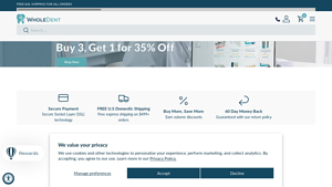 Dental Supplies and Equipment For Clinics and Labs | WholeDent - dentist supplier