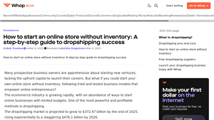 How to start an online store without inventory: A step-by-step guide to ... - drop shipping supplier platforms with storefront