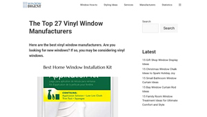 The Top 27 Vinyl Window Manufacturers - vinyl window supplier