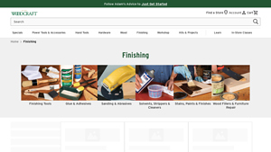 Wood Finishing Products | Woodcraft - finishing materials supplier