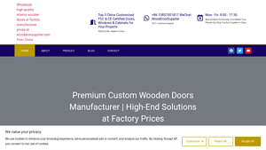 Home - Leading OEM/ODM Interior Wooden Door Manufacturer In China | CE ... - interior door supplier china