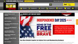 Cabinet Parts, Hardware & Supplies | Woodworker Express - kitchen cabinet supplier