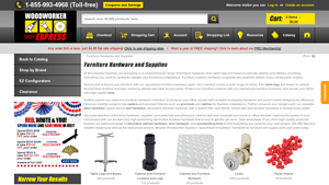 Furniture Hardware & Supplies | Woodworker Express - furniture accessories supplier
