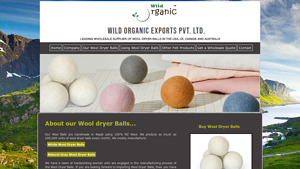 Wool Dryer Balls Suppliers USA, Canada, Exporters, Manufacturers Nepal ... - wool dryer balls supplier