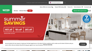 Custom Cabinets & Countertops Made In The USA | Wren Kitchens - kitchen supplier