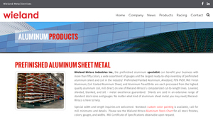 Prefinished Aluminum Sheets & Sheet Metal | Wieland - aluminum sheet suppliers