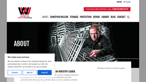 Worldwide Material Handling | Material Handling Supplier | About - WWMH - material handling supplier