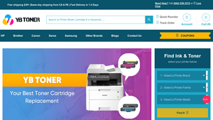 Shop Printer Ink, Toner & Drum Cartridges for Less - YB TONER - printer cartridge supplier