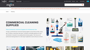 Commercial Disinfectants, Sanitizers & Cleaners | Zogics - custodial supplier