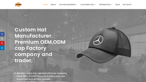 Premium Custom Hat Manufacturer Cap Factory- ZYCAPS - custom hat supplier