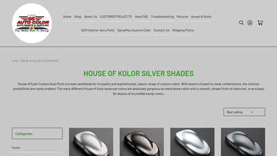 House of Kolor Silver Shades - 66 Auto Color