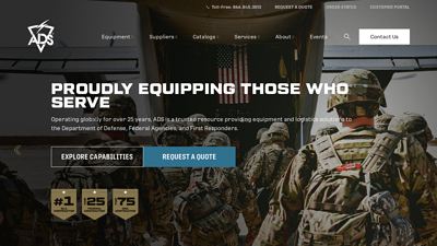 ADS | Military Equipment & Tactical Gear Suppliers