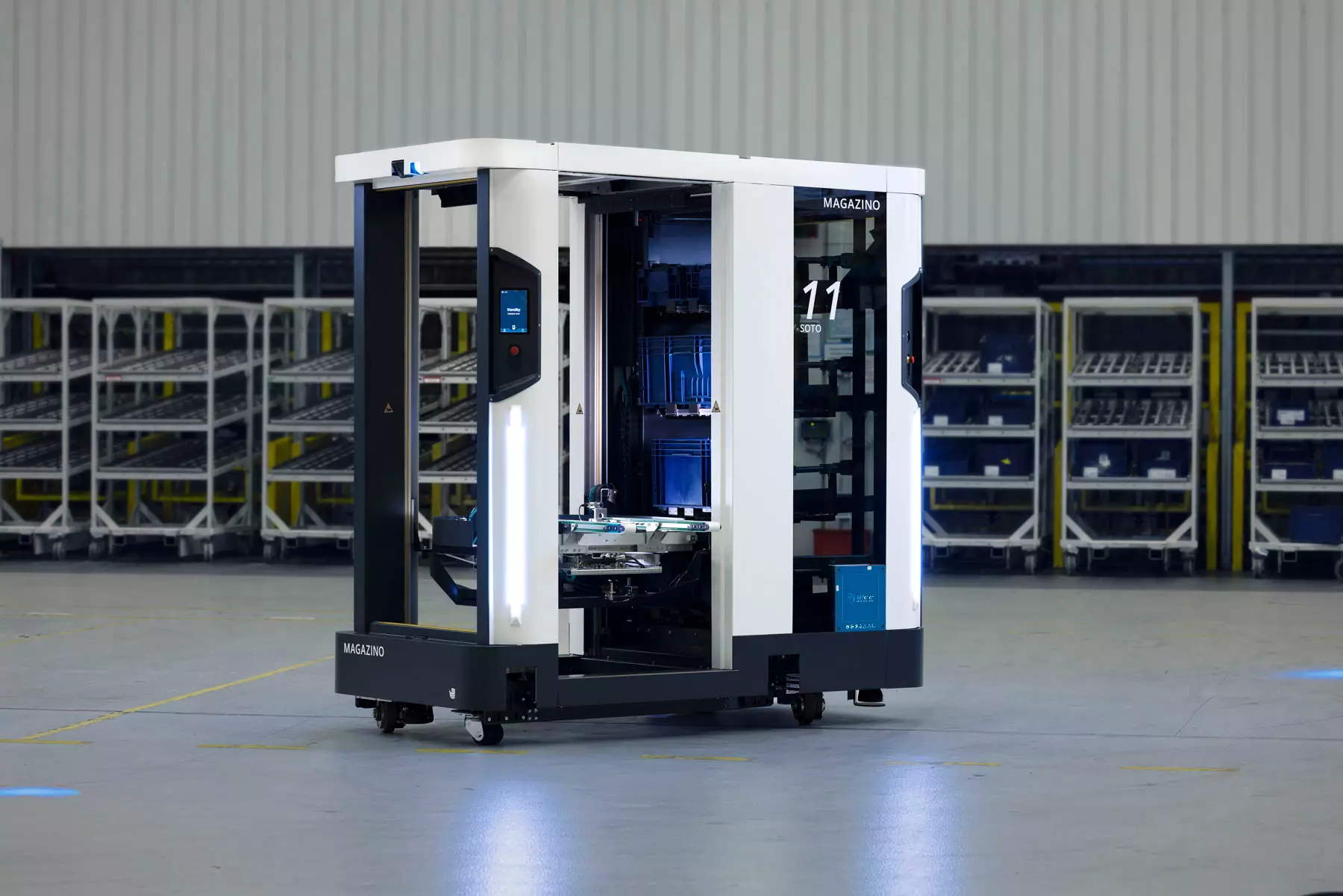 Illustrative example of agv battery charger from Google Search