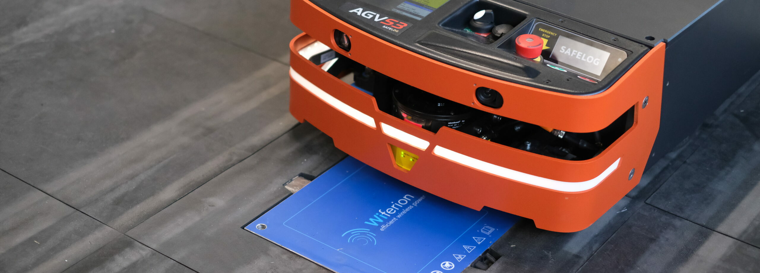 Illustrative example of agv battery charger from Google Search