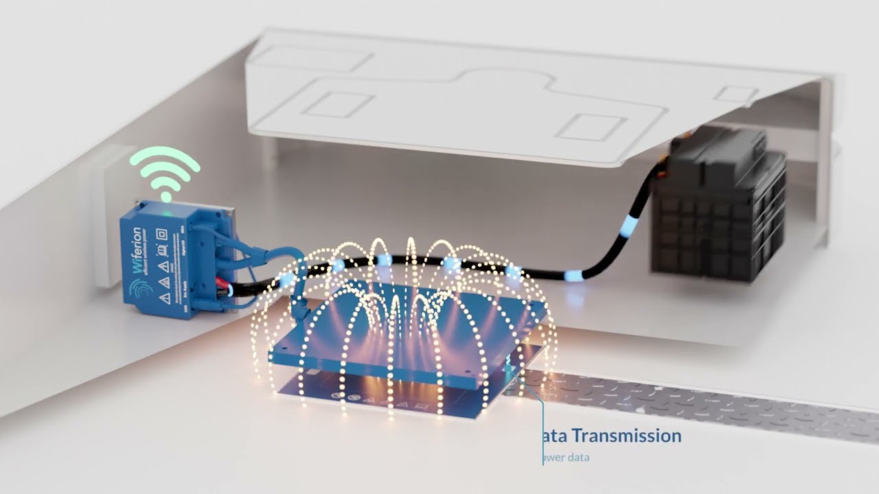 Illustrative example of agv battery charger from Google Search