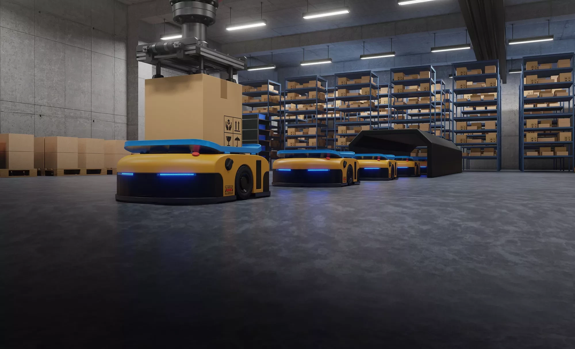 Illustrative example of agv battery charger from Google Search