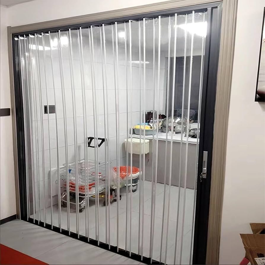 Illustrative example of aluminium concertina doors from Google Search