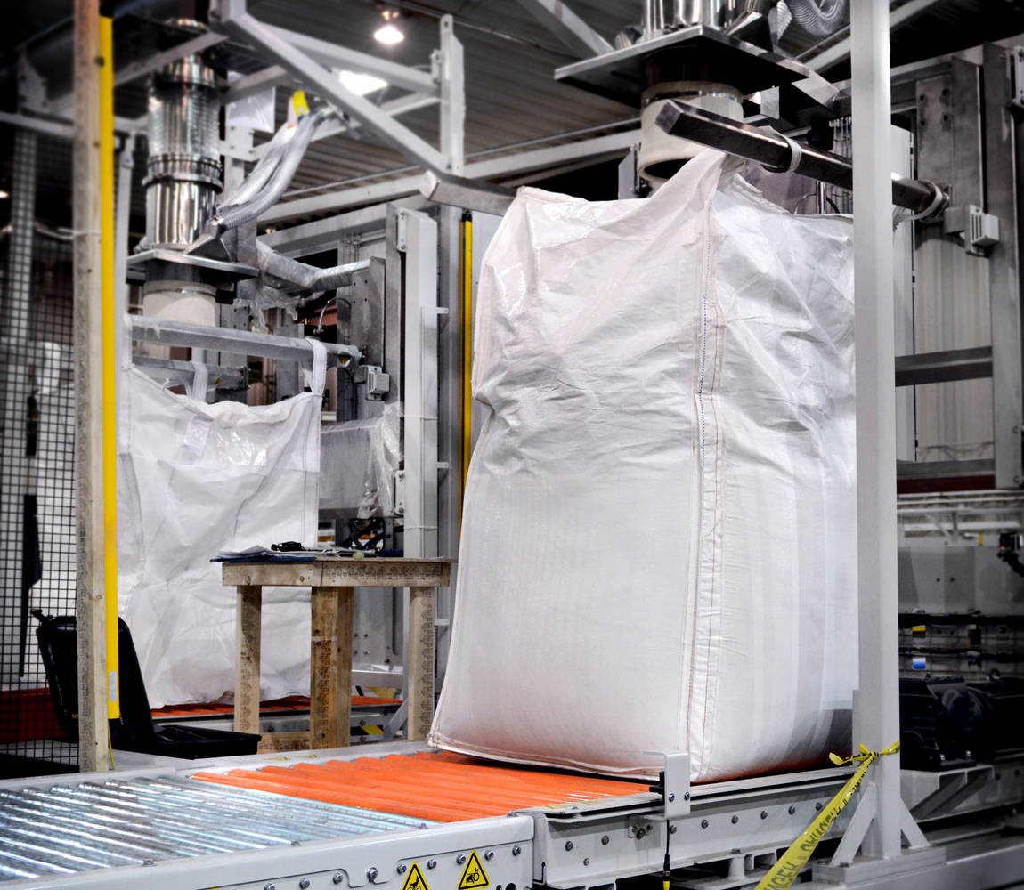 automatic bagging machines industrial application