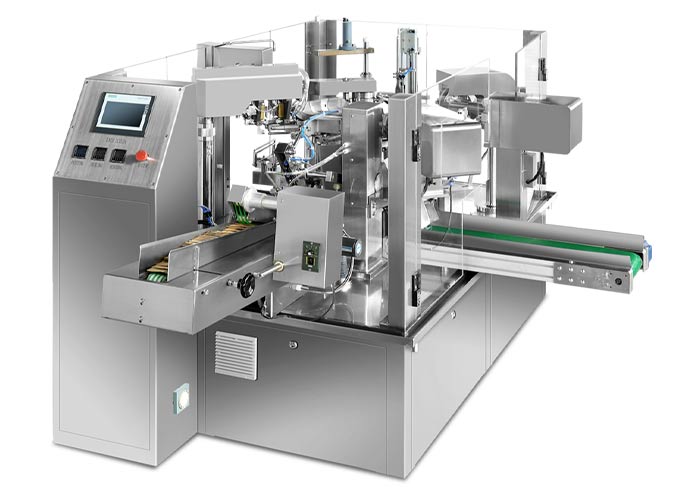 automatic pouch packing machine industrial application