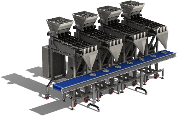 automatic weighing machine equipment